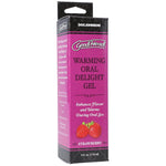Goodhead - Warming Oral Delight Gel - Strawberry - 4 Fl. Oz. (118 Ml)