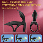 Vibrating Cock Ring Sex Toys - Couple Sex Toys Pleasure Clitoral G Spot Male Vibrator, Silicone Penis Sleeve, Vibrate Penis Extender With 9 Vibrations, Adult Toy For Men Women Couple