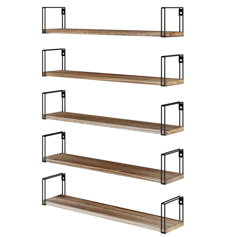 Avila 24" Floating Shelves For Wall, Kitchen Organization & Office Shelves, Bo