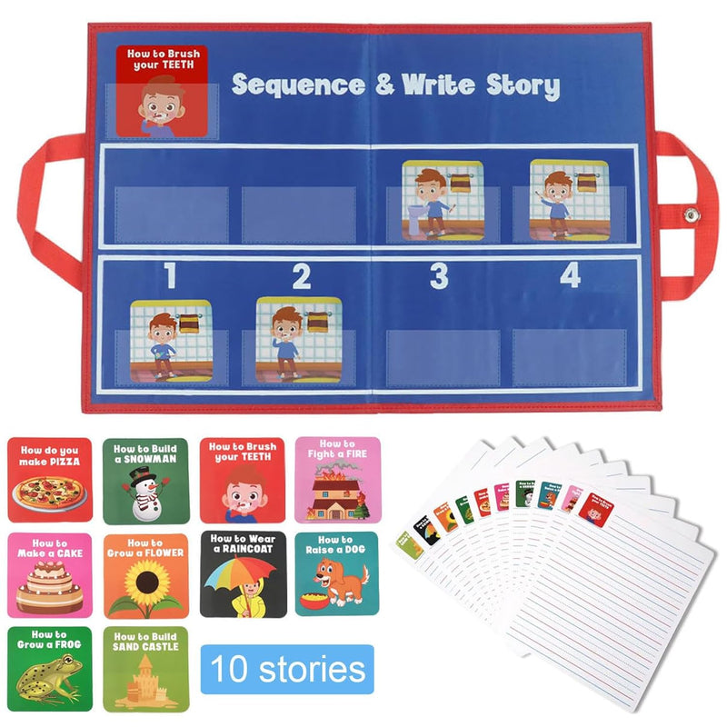 Sequencing Cards Autism Speech Therapy Materials,Sequencing Cards For Kids
