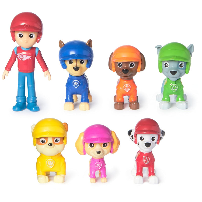 Paw Patrol: Rescue Wheels, Toy Figures Gift Pack, with 7 Collectible Action