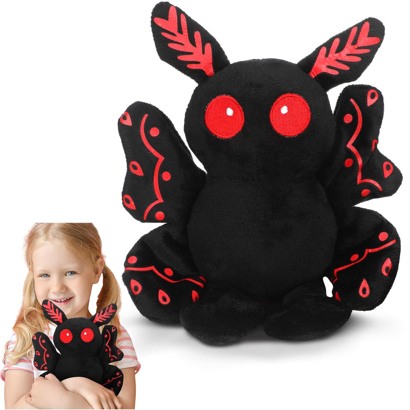 Halloween Mothman Plush Toys Stuffed Baby Mothman Decoration Creepy Goth St