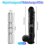 20.3 Inch Extra Large Long Dildo + 16.9 Inch Extra Super Long Realistic Dildo