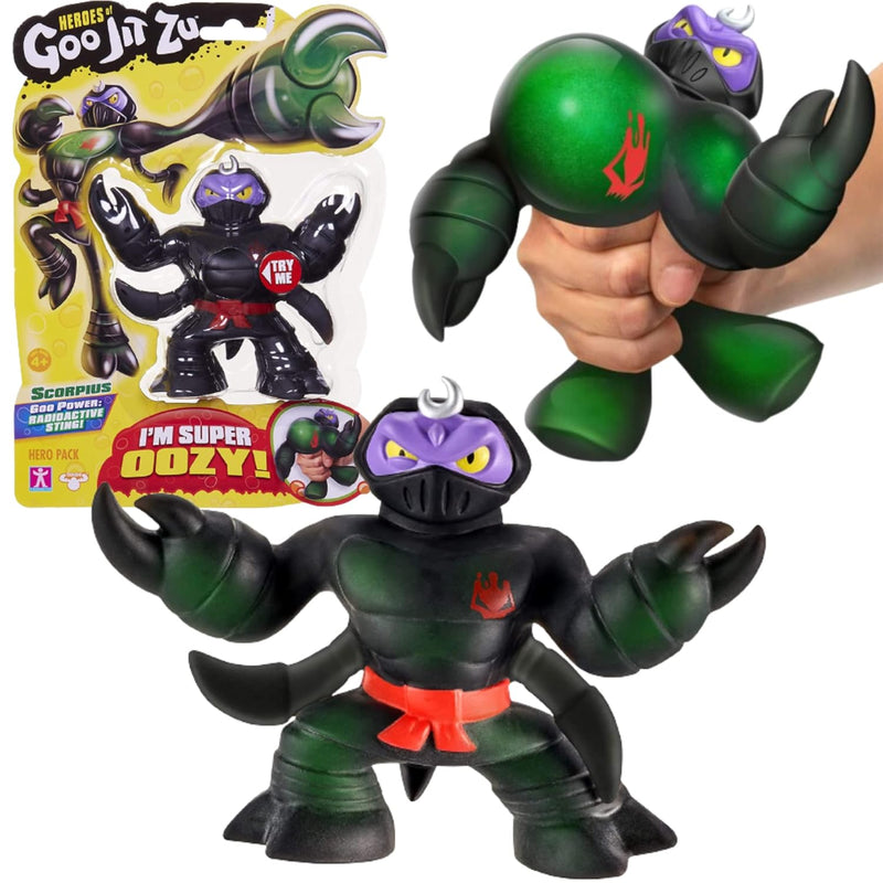 Heroes of Goo Jit Zu - Oozy Scorpion Action Figure, Scorpius