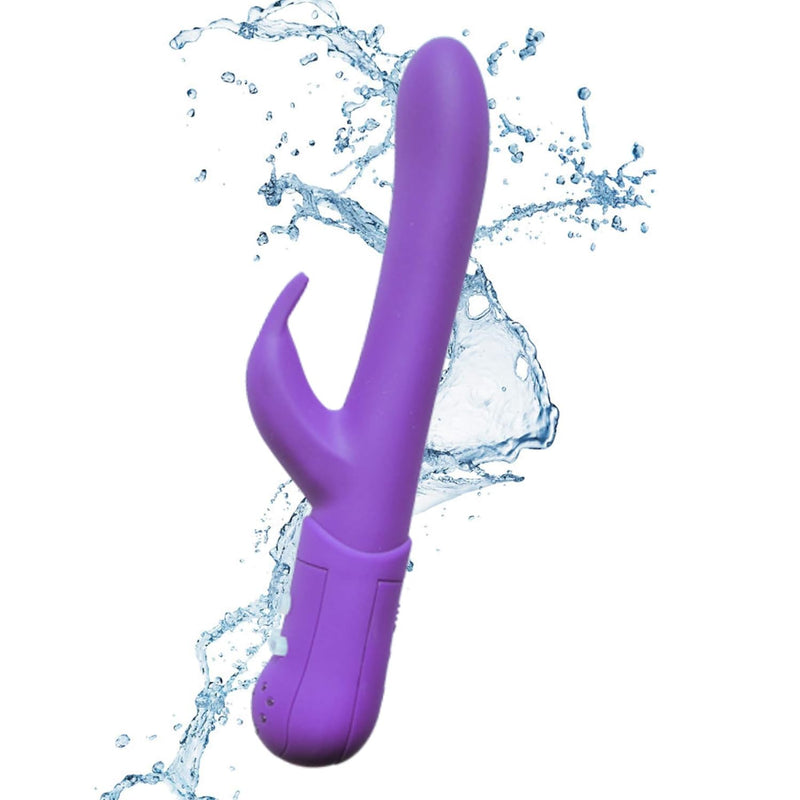 2-In-1 Rabbit G Spot &amp; Clitoris Vibrator | Waterproof | 7 Functions