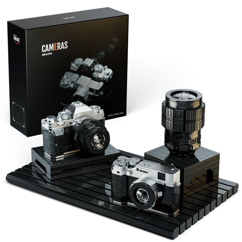 Cameras Building Set For Build And Display, Creative Gift For Photographers
