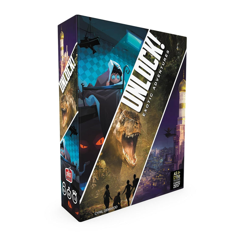 UNLOCK! Exotic Adventures Card Game | Escape Room Games for Adults and Kids