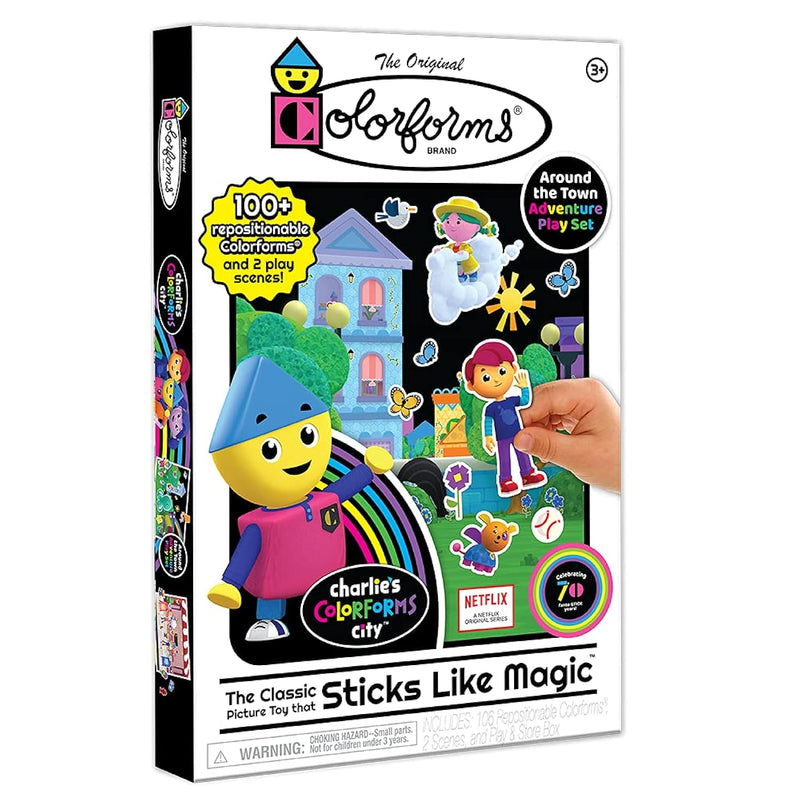 Picture Playset Charlie'S City The Classic Picture Toy That Sticks Like Mag