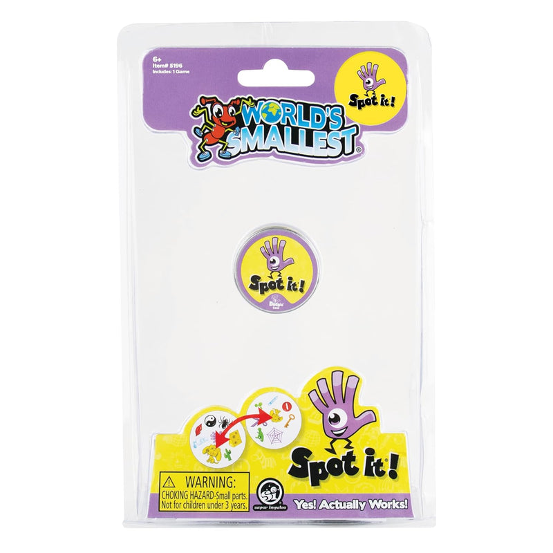 World'S Smallest Spot It Card Game