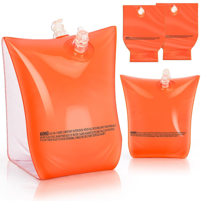 Arm Floaties, Water Wings For Swimming 4 Pack Learn To Swim Toddler Floatie