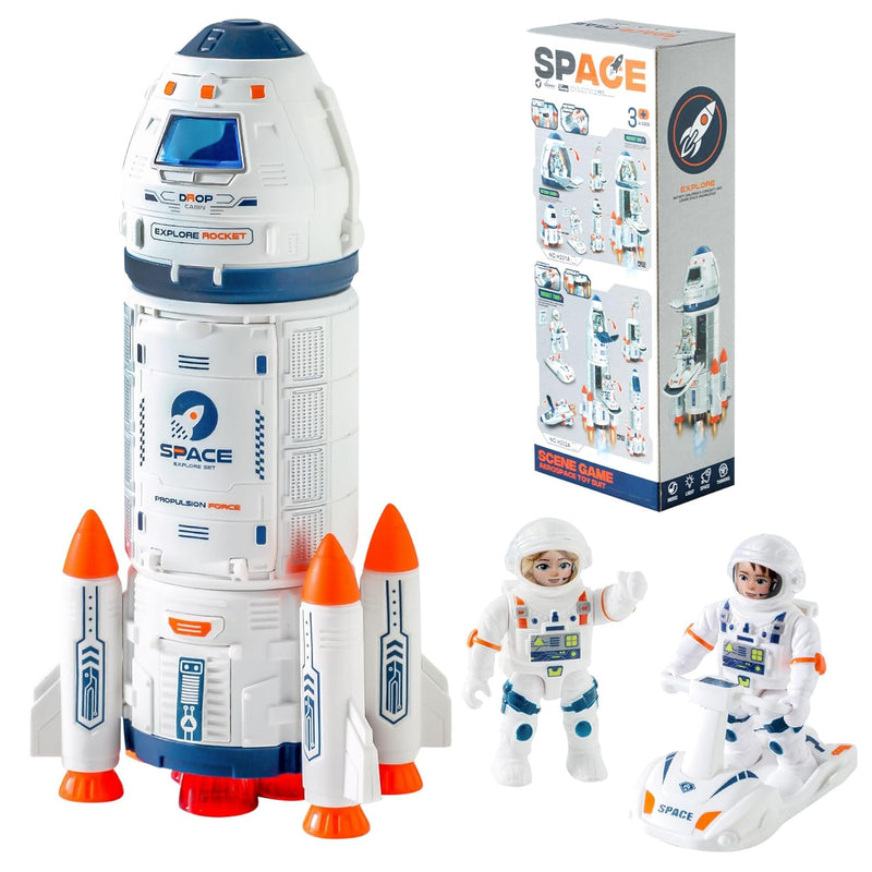 Space Shuttle Rocket Toys Rocket Ship Toy With Astronaut Figure And Spray E
