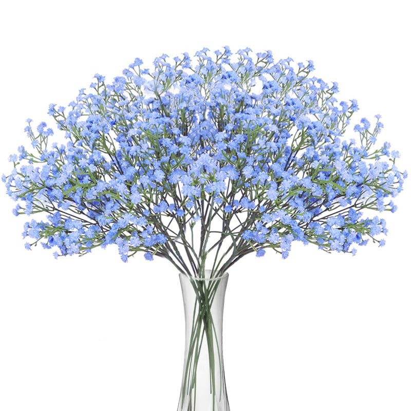 Artificial Baby Breath Flowers Fake Gypsophila Bouquets 12 Pcs Fake Real Touch