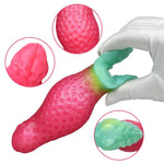Soft Strawberry Butt Plug Anal Stretcher Prostate Massager Liquid Silicone Realistic Dildo G-Spot Stimulation Anal Sex Toys For Advanced Men Women Couple (L)