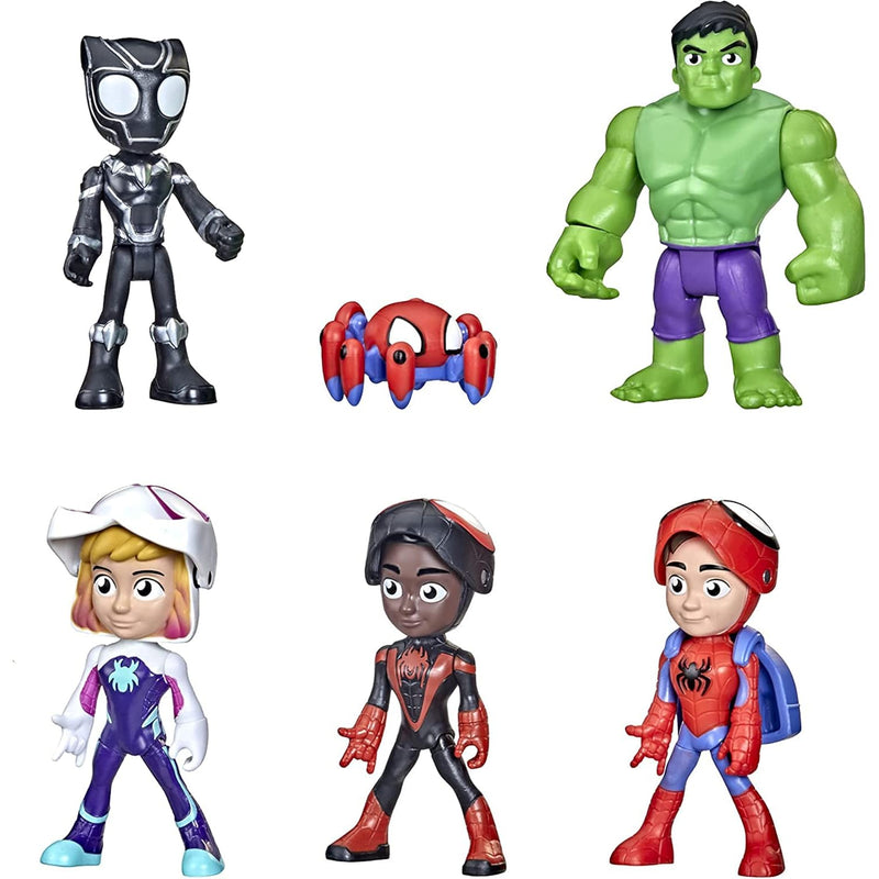 Marvel Hero Reveal Multipack With Mask Flip Feature, 4 Inch Action Figure T