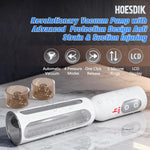 Electric Penis Vacuum Pump Enlarger With Anti-Strain Silicone Sleeve, Cock Extender Enhancer Stretcher With 4 Suction Modes, Male Masturbator Adult Sex Toys For Men Extension, Sex Machine