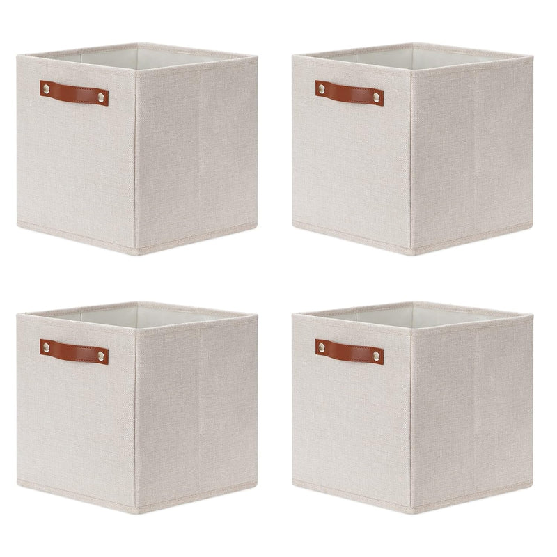 Storage Boxes For Shelves Closet Storage,Sturdy Home Organization Bins For Gifts