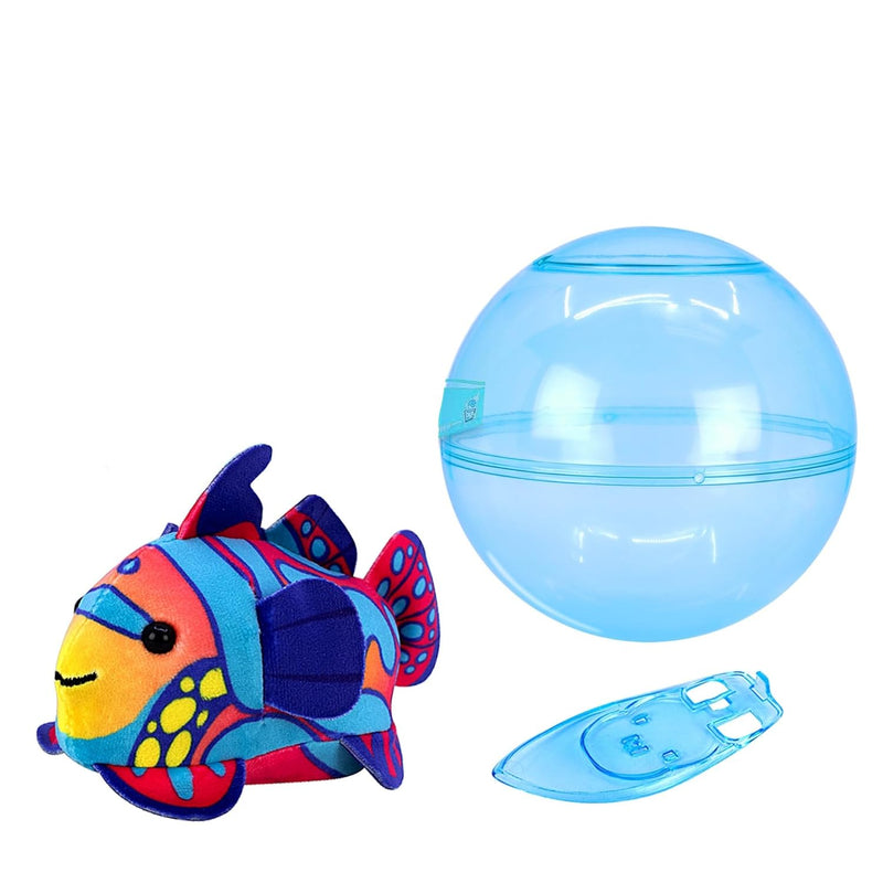 Aquarium Bubble Ball & Surf Board With Mandarin Fish