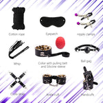 30-Piece BDSM Bondage Kit – Restraint Set & Adult Toys for Couples & Women