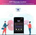 Silicone Vibrator: 3-in-1 Control (APP/Remote/Key), 10 Vibration Modes, Adult Sex Toy