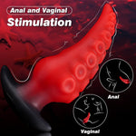 2.8” Huge Silicone Butt Plug For Long-Term Wear, Xl Tentacle Dildo Anal Stretcher, Fantasy Monster Anal Plug Prostate Massager For Men & Women, Thick Sex Toys Dilator For Gay