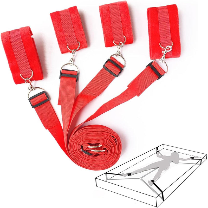 Bed Bondage Restraints Sex Adult Bdsm Sex Handcuffs Bed Restraint
