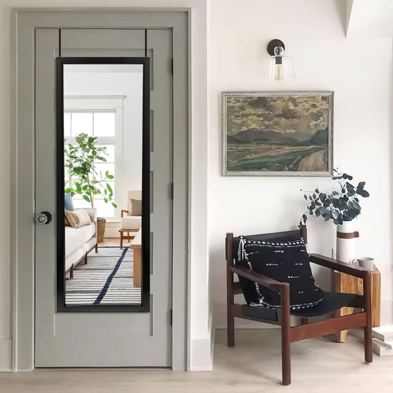 44" X 16" Over The Door Mirror Full Length Mirror Door Mirror Wall Mirror Hang