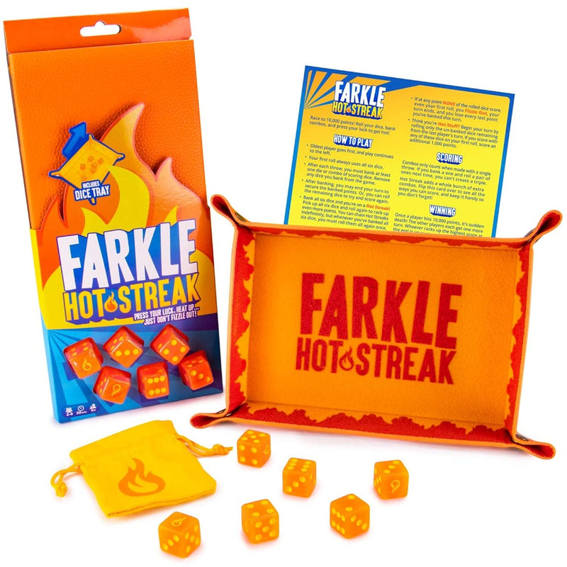 Farkle Hot Streak Dice Game Set - New Edition!
