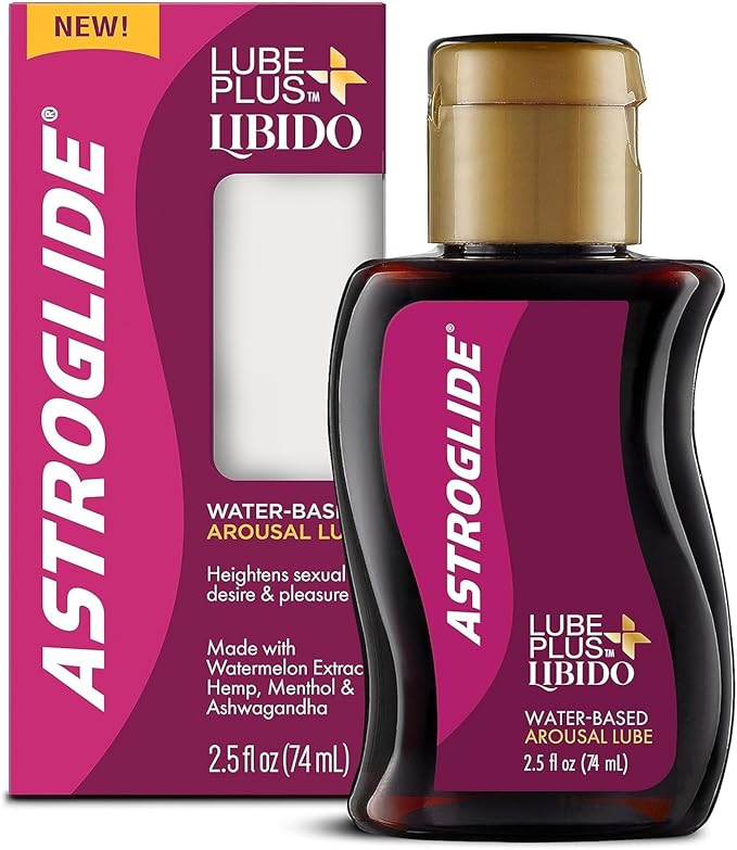 Lube Plus Libido 2.5oz – Arousal-Enhancing Water-Based Lubricant for Couples