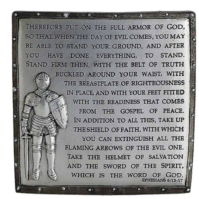Giftware Inc., Inspirational Armour Of God Collection, 4.7" H Armor Of God Des
