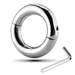 Metal Stainless Steel Penis Ring For Men Metal Cock Rings For Erection Enhancing Sex Toys Couples Bondage Delay Control Male Stimulator White