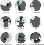 11-Piece Leather Bondage Set – Restraint Kit for Couples & Beginners