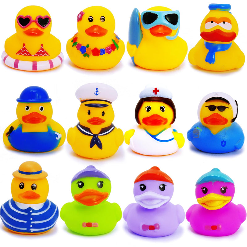 Rubber Ducks Toy Duckies For Kids,Baby Bath Toys, Toddlers Floater Duck Sho