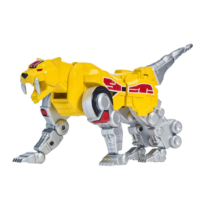 Power Rangers Mighty Morphin Sabertooth Tiger Zord Action Figure, Sabretoot