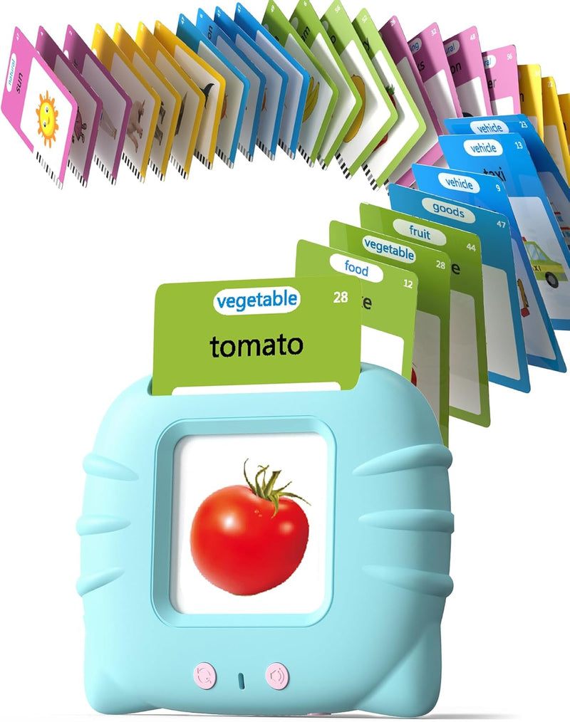 Talking Flash Cards for Toddlers Ages 1-4 with 224 Words