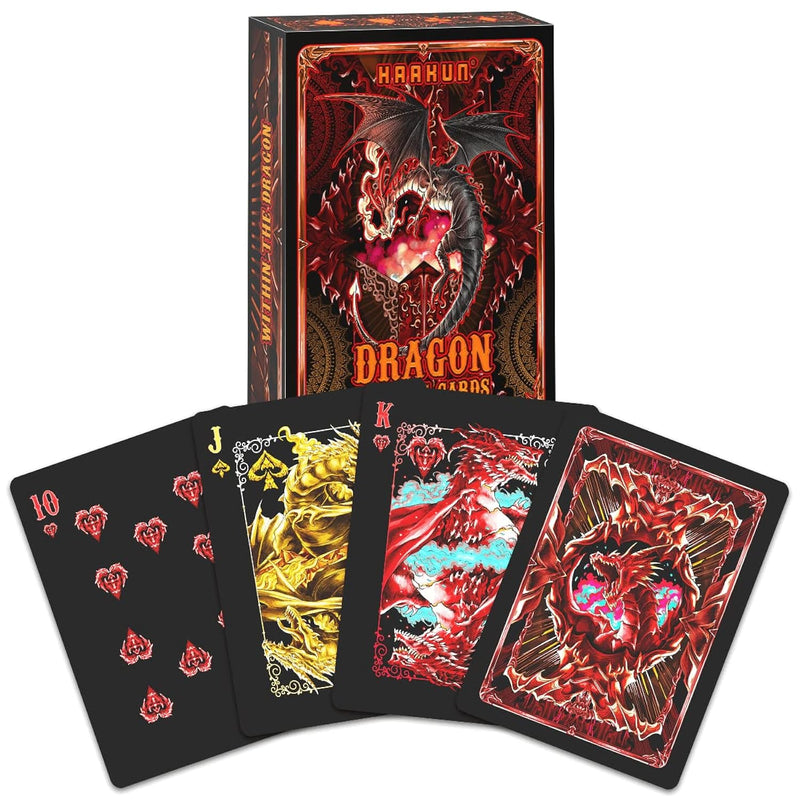 Dragon Playing Cards Magical Animal Card Board Games Play Poker Deck