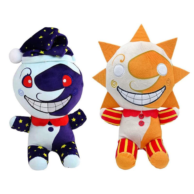 Sundrop And Moondrop Plush Toy, Sun And Moon Stuffed Animal,Clown Figure Ca