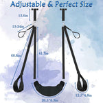 2-in-1 Door Sex Swing & Thigh Sling – Adjustable Bondage Restraints with Cushion