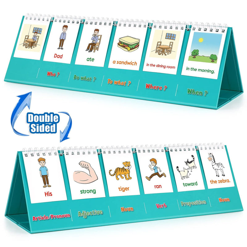 Silly Sentence Building for Kids,Speech Therapy Learn to Read for Preschool