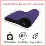 Inflatable Support Pillow Sofa – Intimate Lounge Chair for Couples & Relaxation