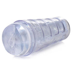 Mistress Julie Diamond Deluxe Pussy Stroker Toy For Men, Women, And Couples, Adult Sex Pleasure Toys, Male Masturbators Realistic Textured Pocket Pussy - Clear Stroker