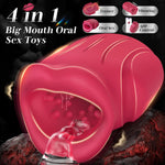 Male Sex Toys For Men - Male Masturbator Penis Vibrator With 10 Vibrating & App, Mouth Blowjob Stroker Trainer Adult Sex Toys For Prolong Endurance, Pocket Pussy Mens Sex Toy Sex Machine
