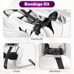 Adjustable Neck-to-Wrist Restraint Set – Bondage Gear for Couples & Role Play
