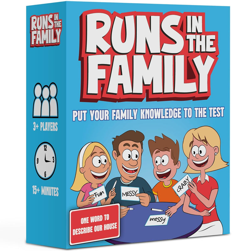 Runs In The Family: Fun Board Games For Family Night Think Like Your Family