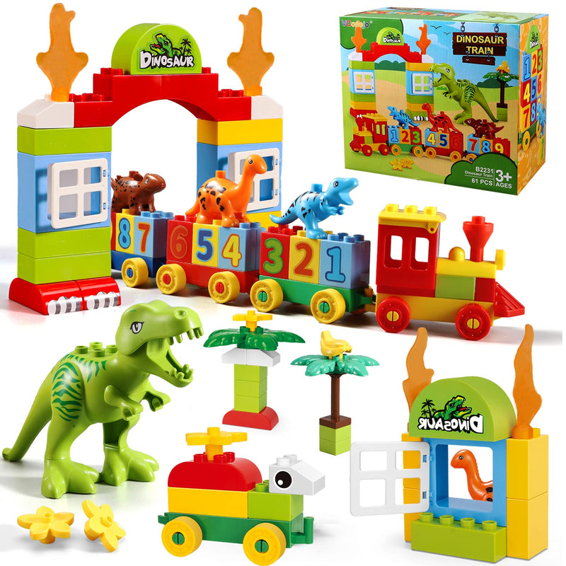 Dinosaur Building Blocks Toys,Jurassic Theme Building Blocks,With A Countin