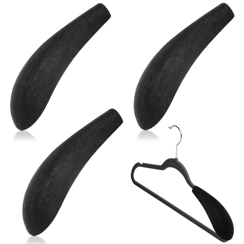 8 Pieces Velvet Hangers Shoulder Pads For Hangers 0.21 Inch Wide Shoulder Hanger