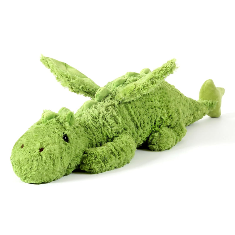 Dragon Stuffed Animal, 27 Inchesplush Dragon Toy For Kids, Cute Plushie Dra