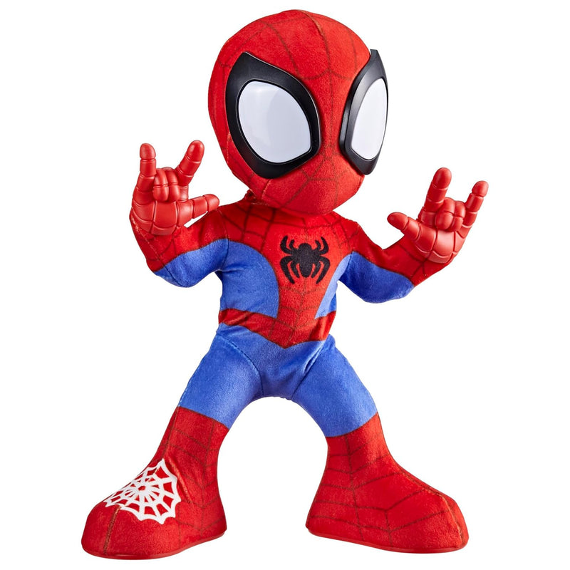 Marvel Dance 'N Crawl Spidey, Interactive Plush Toy With 20 Phrases & Sound