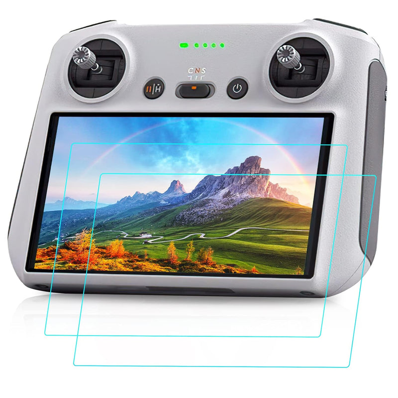 2 Pack Mini 3 Pro Screen Protector Tempered Glass For Dji Mini 3/3 Pro Rc Remo