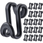 60 Pack S Shape Clothes Hanger Connector Hooks Hanger Extender Clips Mini Space