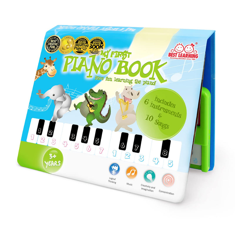 My First Piano Book Educational Musical Toy For Toddlers Kids Ages 3 5 Year